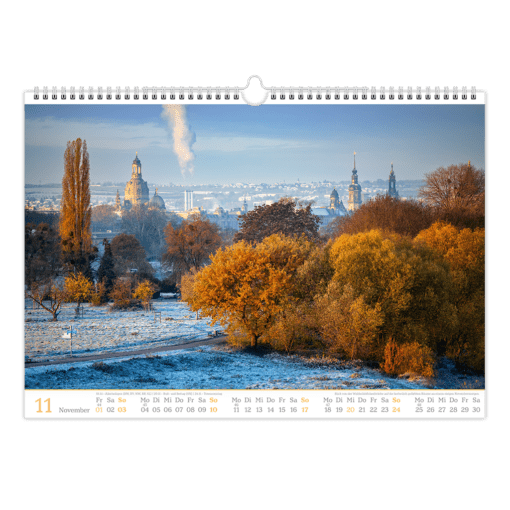 Dresden Kalender 2024 - November Kalenderblatt