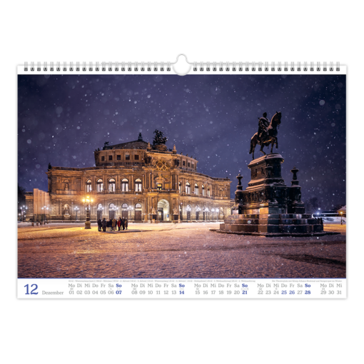 Dresden Kalender 2025 Dezember