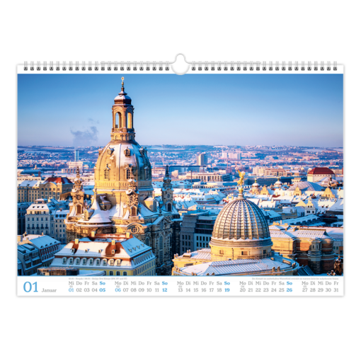 Dresden Kalender 2025 Januar
