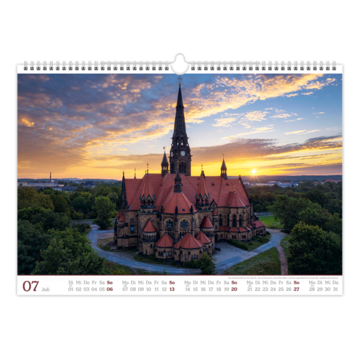 Dresden Kalender 2025 Juli