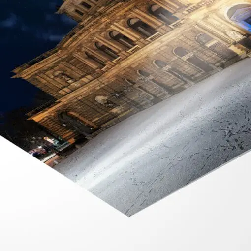 Fotoabzug (01436) Semperoper Winternacht – Bild 3