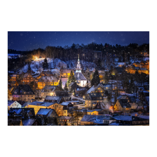 Fotoabzug (01440) Seiffen Aussicht